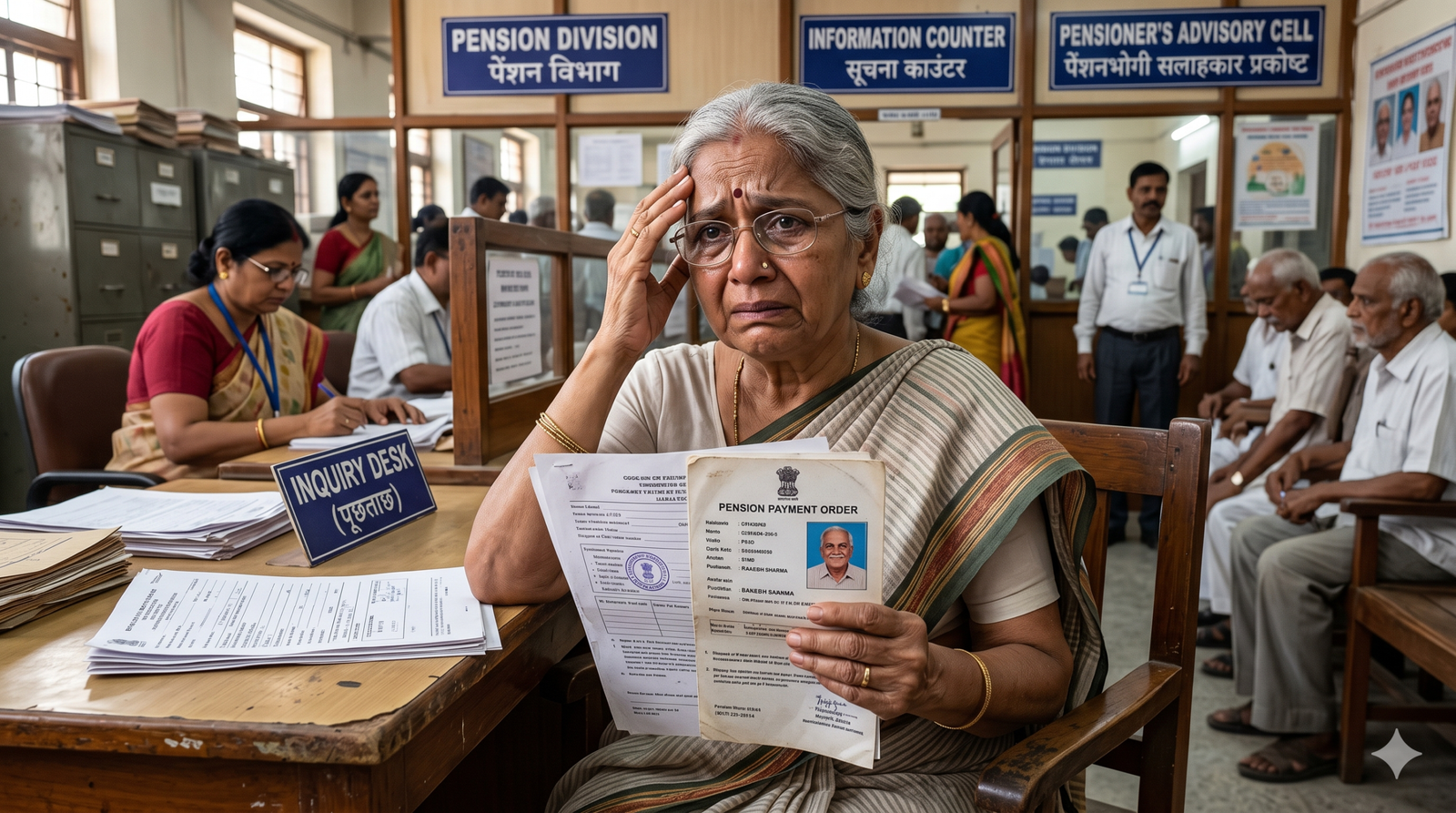 missing pensioner family pension