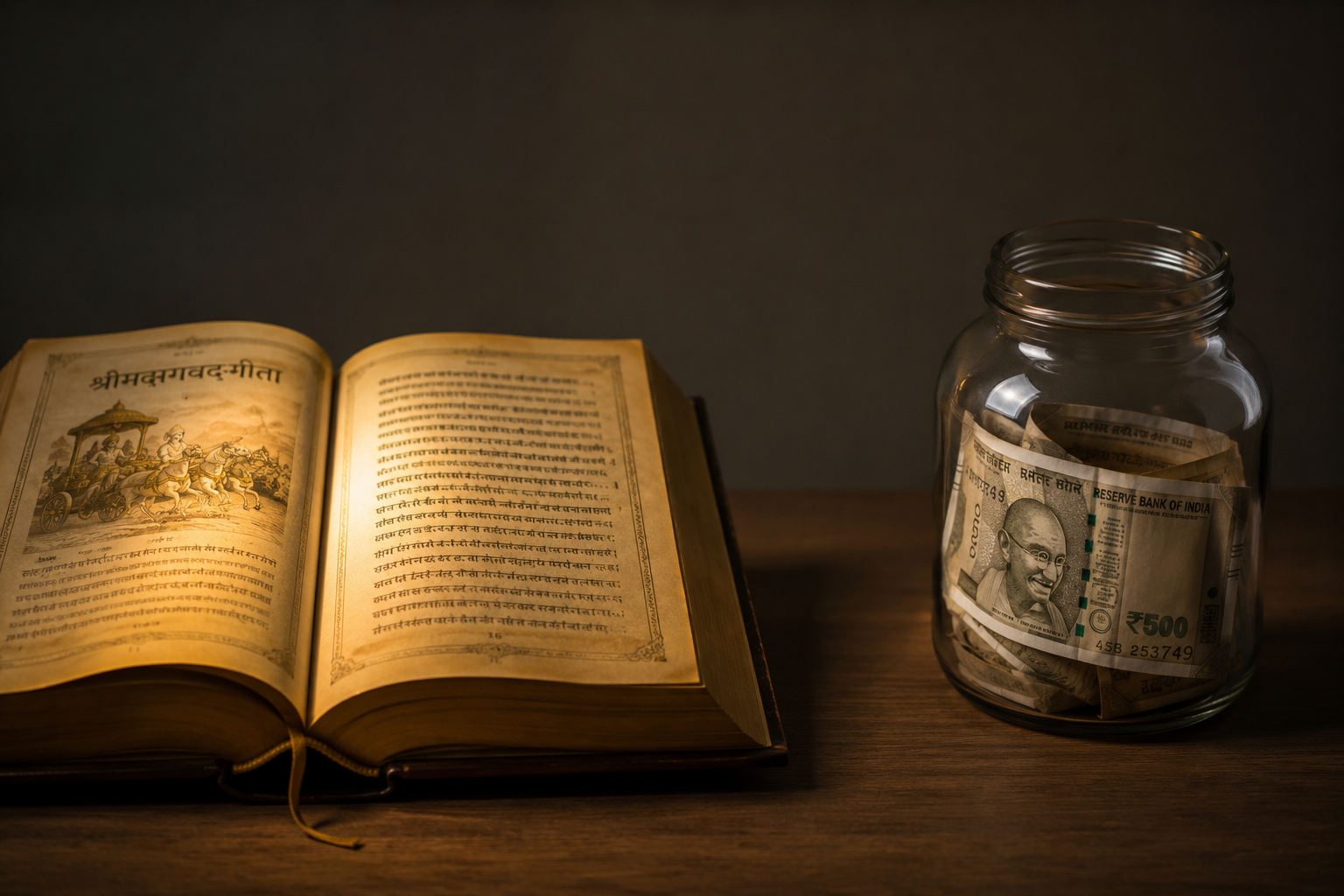 Bhagavad Gita on charity