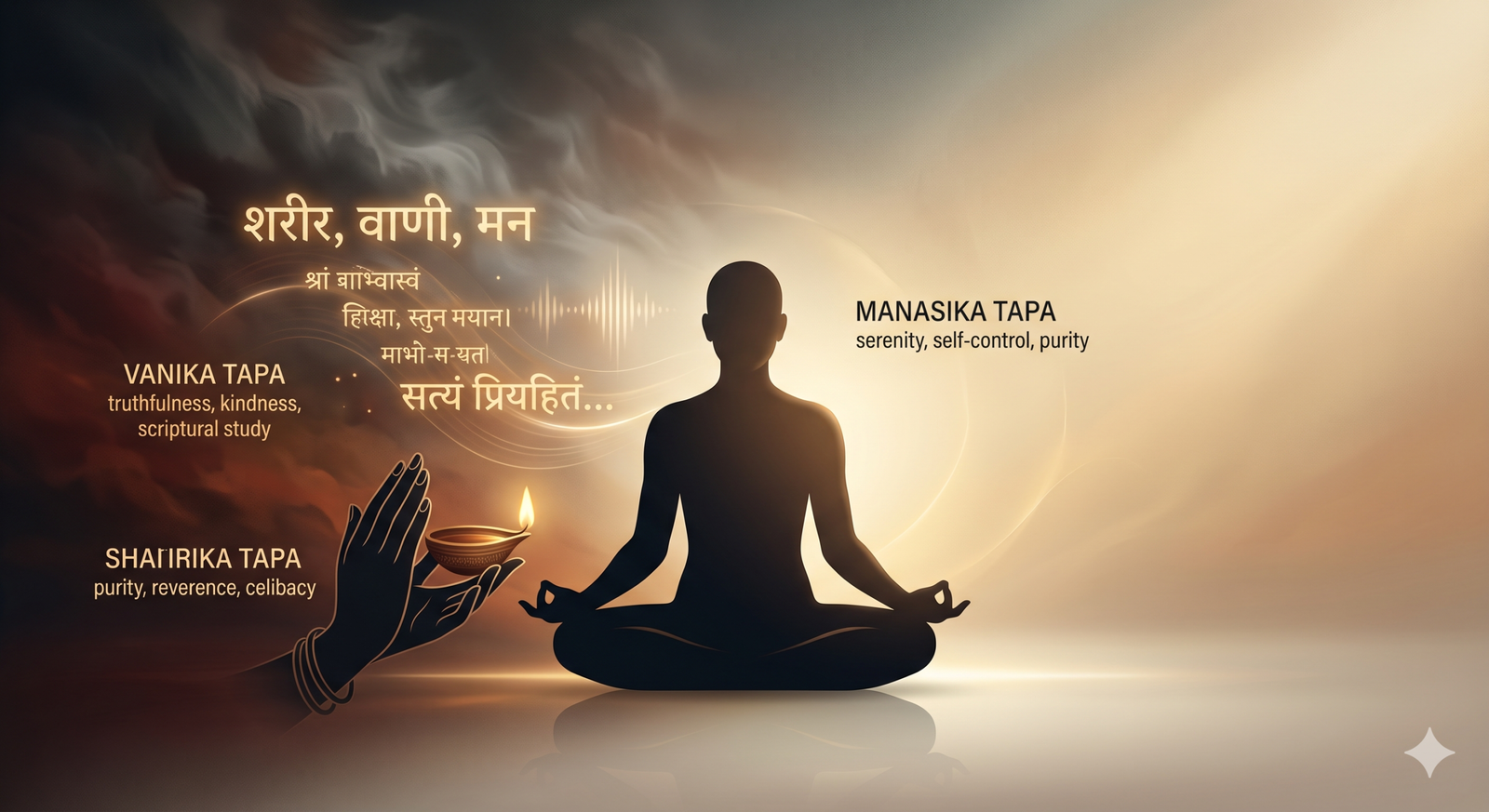 3 Types of Tapasya in Bhagavad Gita